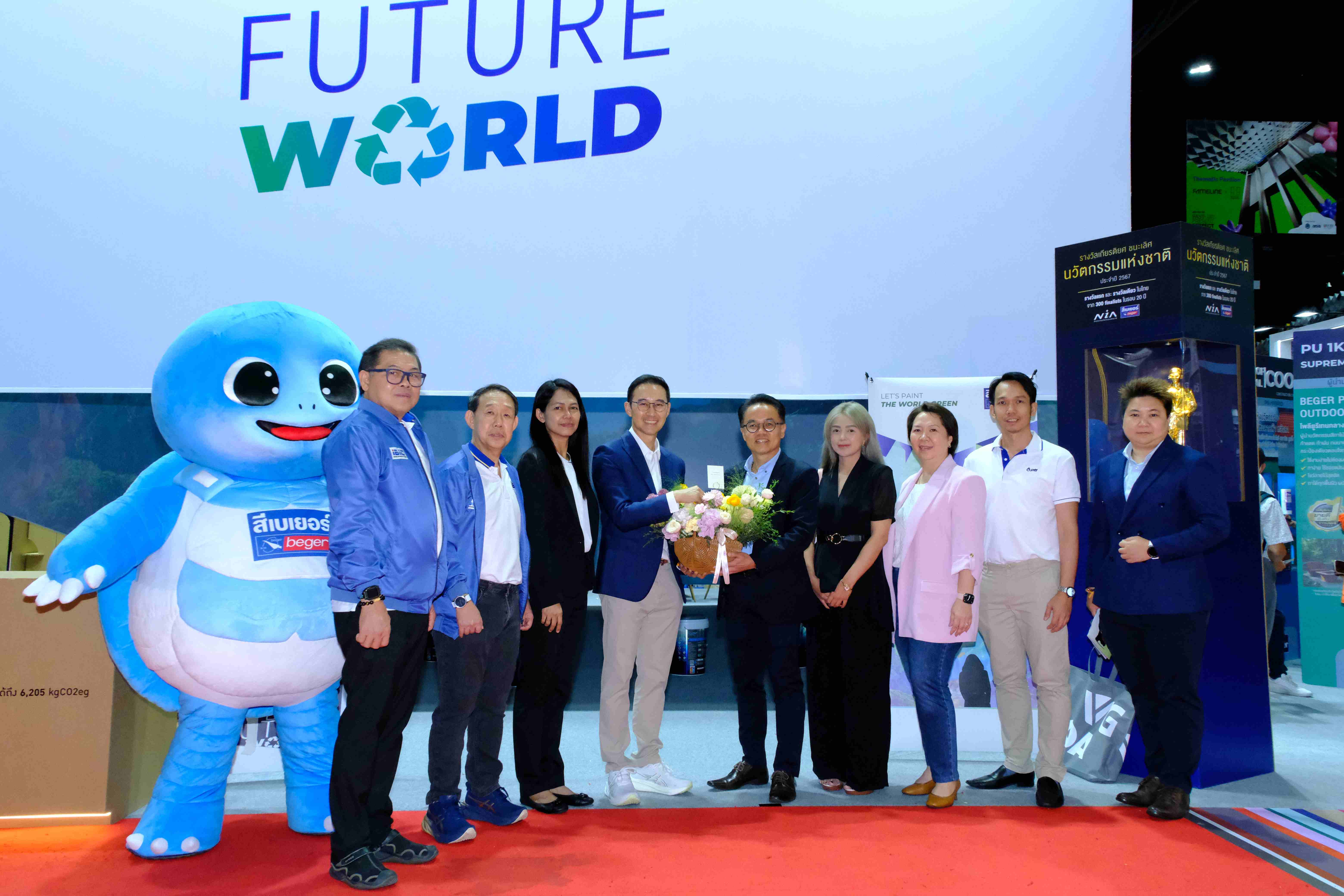 เบเยอร์ประกาศความสำเร็จในงานสถาปนิก’68 ตอกย้ำความเป็น “ผู้นำนวัตกรรมสี 2in1” ยกทัพสี 2in1 สำหรับ ปูน-ไม้-โลหะ พร้อมเปิดตัวพันธมิตรระดับโลก IRPC และ Allnex จากกลุ่ม ปตท. พัฒนานวัตกรรมที่ทั้งสะดวกและคงทนสำหรับภาคอุตสาหกรรมภายใต้ชื่อ “IBIC”