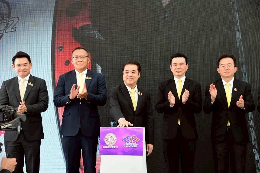 “สุริยะ”เผยโครงการรถไฟฟ้าสายสีม่วง สัญญา 3 ช่วงผ่านฟ้า – สะพานพุทธ เริ่มเจาะอุโมงค์ลอดแม่น้ำเจ้าพระยา คืบหน้า 59.49% เร็วกว่าแผนที่กำหนด ระบุช่วงเตาปูน – หอสมุดแห่งชาติ เปิดใช้ปี 71  