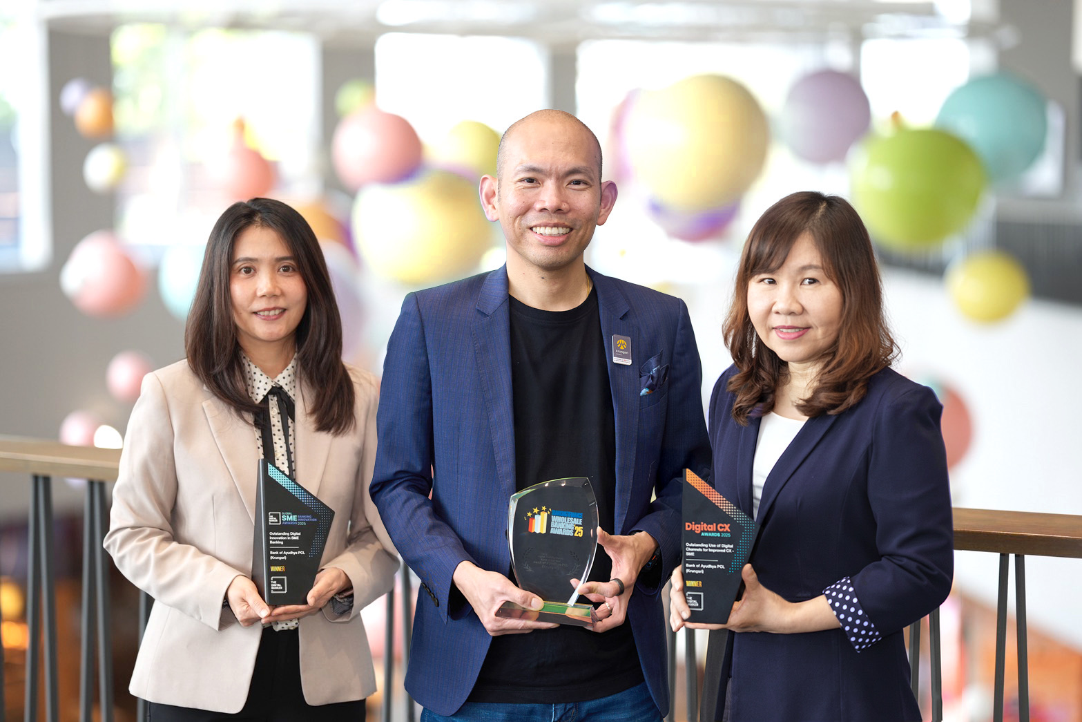 Krungsri The Living Room พลิกโฉม Banking เพื่อธุรกิจ คว้า 3 รางวัลดิจิทัล ย้ำภาพความมุ่งมั่นพัฒนาแพลตฟอร์มดิจิทัลเพื่อลูกค้าธุรกิจไทย
