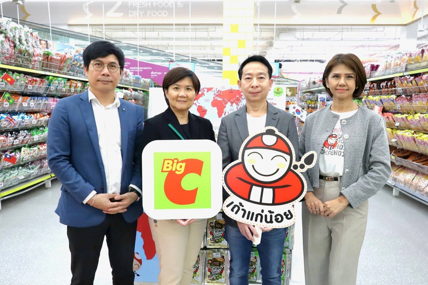 ครั้งแรกในไทย “บิ๊กซี x เถ้าแก่น้อย” ยกทัพสาหร่ายส่งออกจากทั่วโลก มาให้ช้อปที่ บิ๊กซี ราชดำริ ที่เดียว !