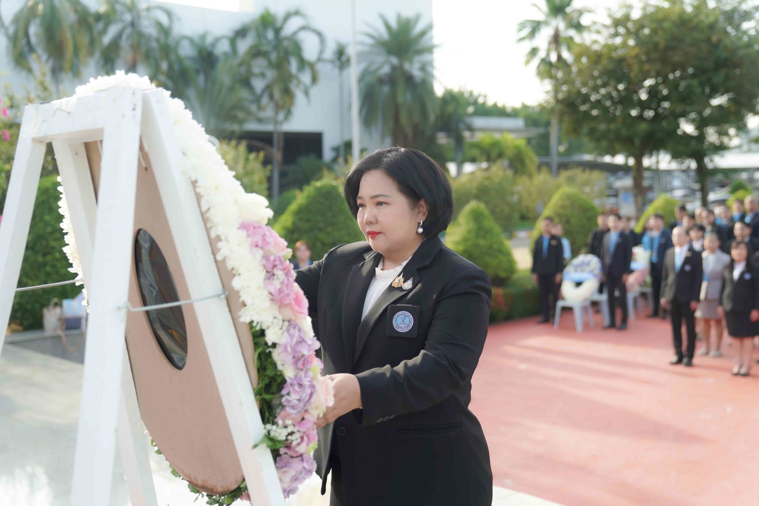 กปน. จัดพิธีวางพวงมาลาถวายราชสักการะ พระบาทสมเด็จพระจุลจอมเกล้าเจ้าอยู่หัว