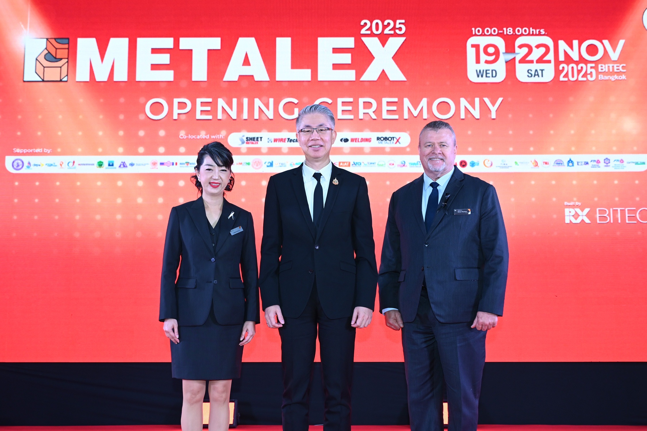 “METALEX 2025” เปิดฉากยิ่งใหญ่ ระดม 3,000 แบรนด์ระดับโลก สุดยอดเทคโนโลยีโลหการ ตอกย้ำไทยคือซูเปอร์ฮับอุสาหกรรม 4.0 