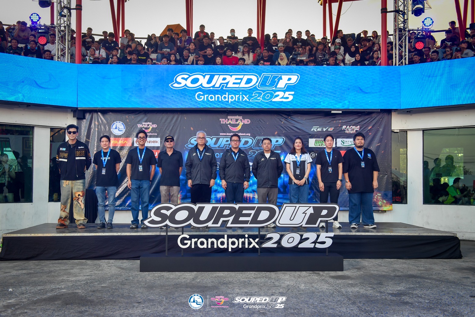 Amazing Thailand Souped Up Grand Prix ตอกย้ำตำนานงานแดร็กไทยที่ยิ่งใหญ่ที่สุดปีที่ 18 ปิดฉากสุดเดือด 132 คันซัดเต็มพิกัด คนดูล้นสนามกว่า 1.6 หมื่นคน