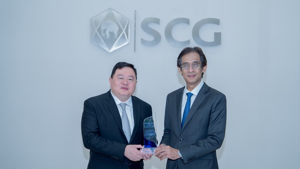 เอสซีจี คว้ารางวัล“CEO of the Year in Workplace Culture Leader”จาก Bangkok Postขับเคลื่อน “คน”ด้วยแนวคิด“องค์กรแห่งโอกาส”