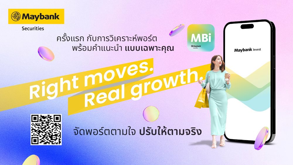 เมย์แบงก์ ประเทศไทย รุก Digital Wealth Platform โฉมใหม่ เสริมลงทุน Multi-Asset มุ่งสร้างความมั่งคั่งครบวงจร