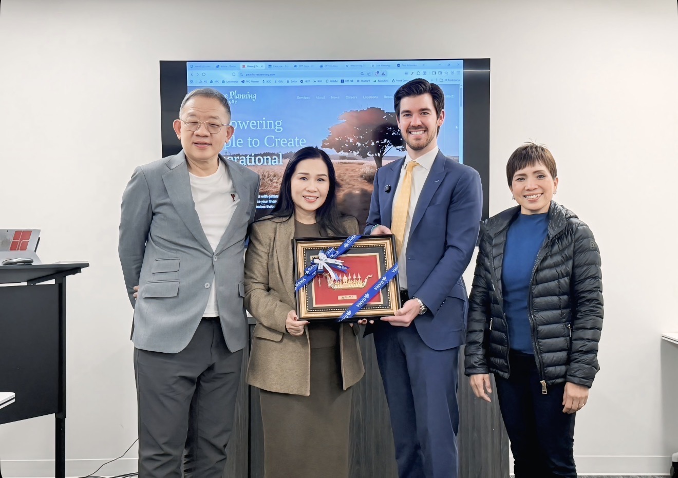 GAMA Thailand เยือน Peachtree Office เปิดมุมมองใหม่ ดันผู้นำประกันชีวิตไทยสู่เวทีโลก