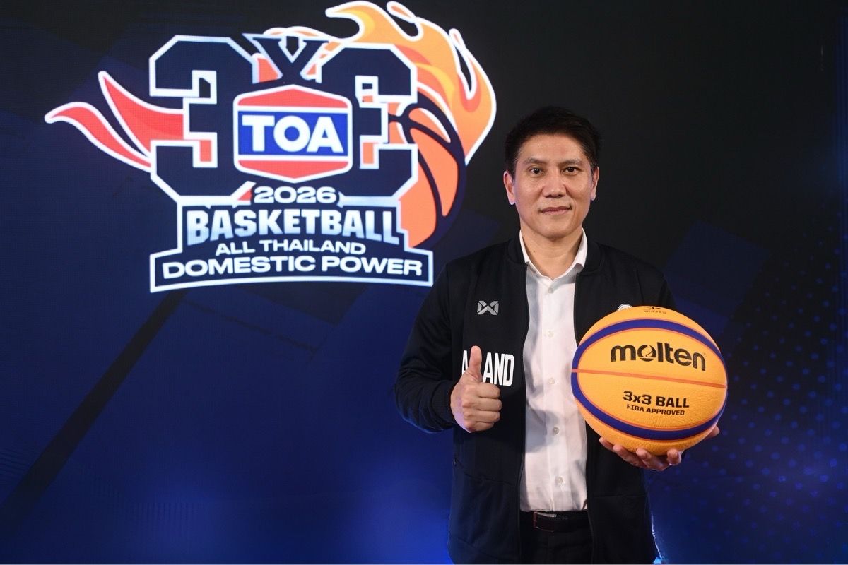 TOA ผนึกภาครัฐฯ ระเบิดศึก ‘TOA 3×3 Basketball All Thailand 2026’ ปีที่ 4 