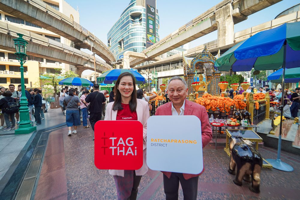 TAGTHAi ร่วมกับ RATCHAPRASONG DISTRICT ต่อยอดกระแส Spiritual Tourism ขับเคลื่อนเศรษฐกิจท่องเที่ยว ด้วย Free Audio Tour ตามรอยขอพร 9 องค์เทพ