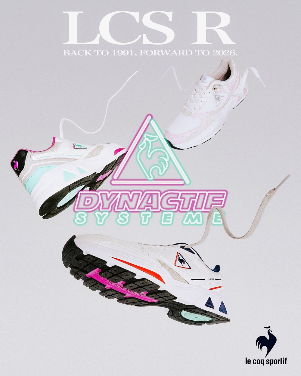 le coq sportif Thailand เปิดตัวรองเท้ารุ่นดังระดับตำนาน LCS R980 ฉลองครบรอบ 35 ปี ซีรีส์ LCS R พร้อมวางจำหน่ายแล้ว