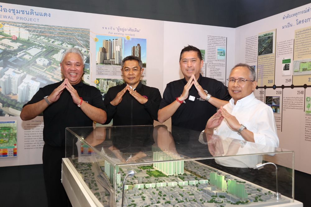 “นิกร”รมว.พม.เดินหน้าปั้นชุมชนดินแดงสู่ Smart City ชูโมเดลพัฒนาเมืองตอบโจทย์อนาคต