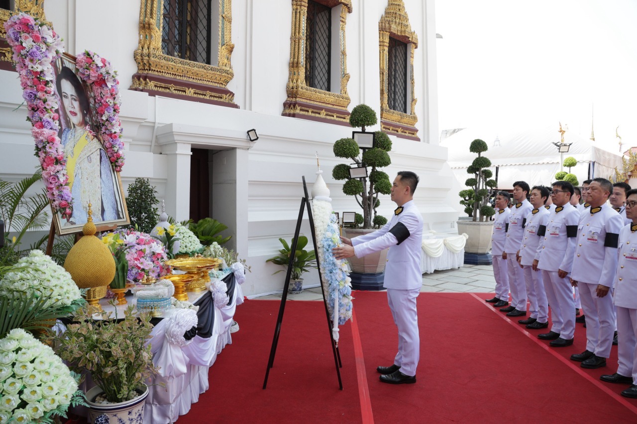 กลุ่มบริษัทฟูจิฟิล์มในประเทศไทย ร่วมเป็นเจ้าภาพพระพิธีธรรมสวดพระอภิธรรมพระบรมศพสมเด็จพระนางเจ้าสิริกิติ์ พระบรมราชินีนาถ พระบรมราชชนนีพันปีหลวง