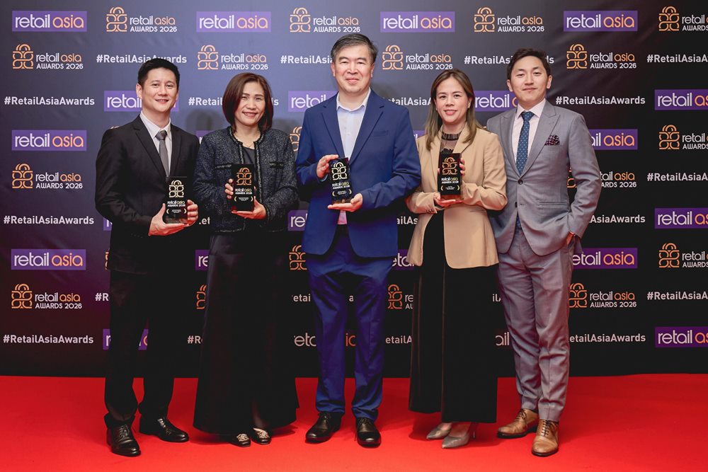 เซ็นทรัลพัฒนา คว้ารางวัลใหญ่ 3 ปีซ้อน กับรางวัล New Mall of the Year และ Eco-Friendly Mall of the Year จากเวที Retail Asia Awards 2026 ย้ำผู้นำอสังหาฯ ไทยกับการพัฒนาเมืองแห่งอนาคต
