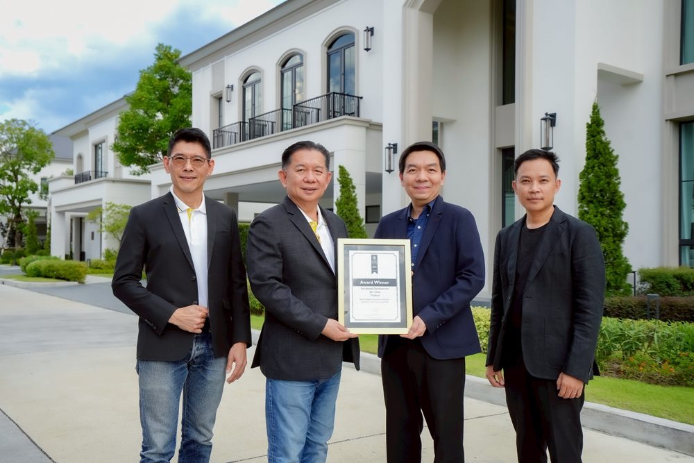 ESTAR คว้ารางวัล International Property Awards กลุ่ม Asia Pacific Property Awards โครงการ “แกรนด์ เวลาน่า คราวน์ กาญจนา–สาย 1” ตอกย้ำมาตรฐานการพัฒนาอสังหาริมทรัพย์ไทยสู่ระดับสากล