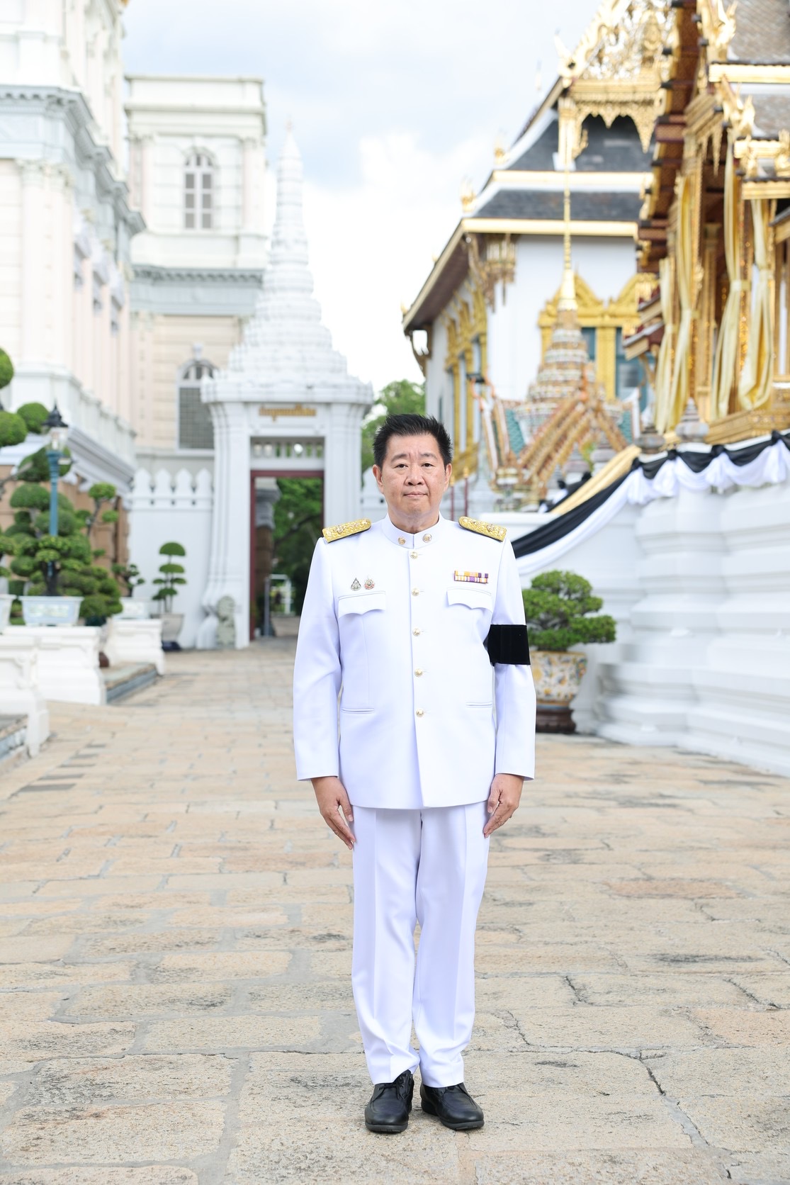 ออมสิน ร่วมผลัดเวรเฝ้าฯ ในพระพิธีธรรมสวดพระอภิธรรมพระศพ สมเด็จพระเจ้าลูกเธอ เจ้าฟ้าพัชรกิติยาภา นเรนทิราเทพยวดี กรมหลวงราชสาริณีสิริพัชร มหาวัชรราชธิดา