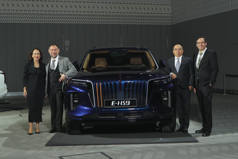 “เมโทร กรุ๊ป” รุกตลาดรถไฟฟ้าระดับพรีเมียมเปิดตัว “HONGQI E-HS9” ครั้งแรกในประเทศไทย