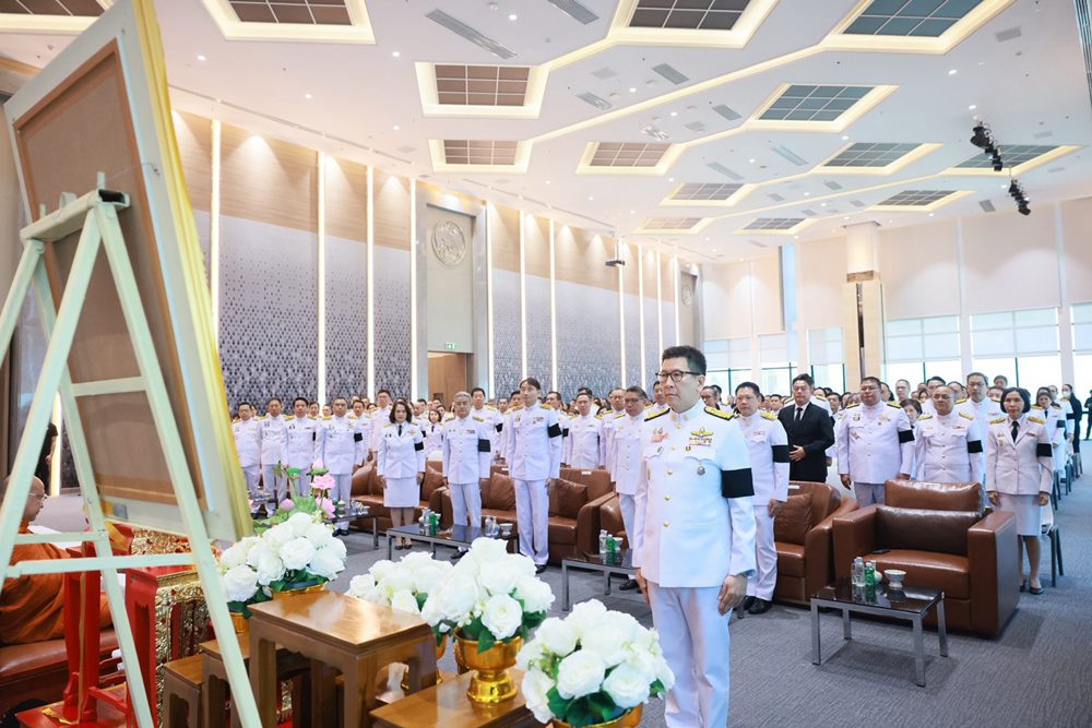 ธ.ก.ส.ร่วมพิธีบำเพ็ญกุศลสัตตมวาร กระทรวงการคลัง เพื่อถวายเป็นพระกุศล แด่สมเด็จพระเจ้าลูกเธอ เจ้าฟ้าพัชรกิติยาภา นเรนทิราเทพยวดี กรมหลวงราชสาริณีสิริพัชร มหาวัชรราชธิดา