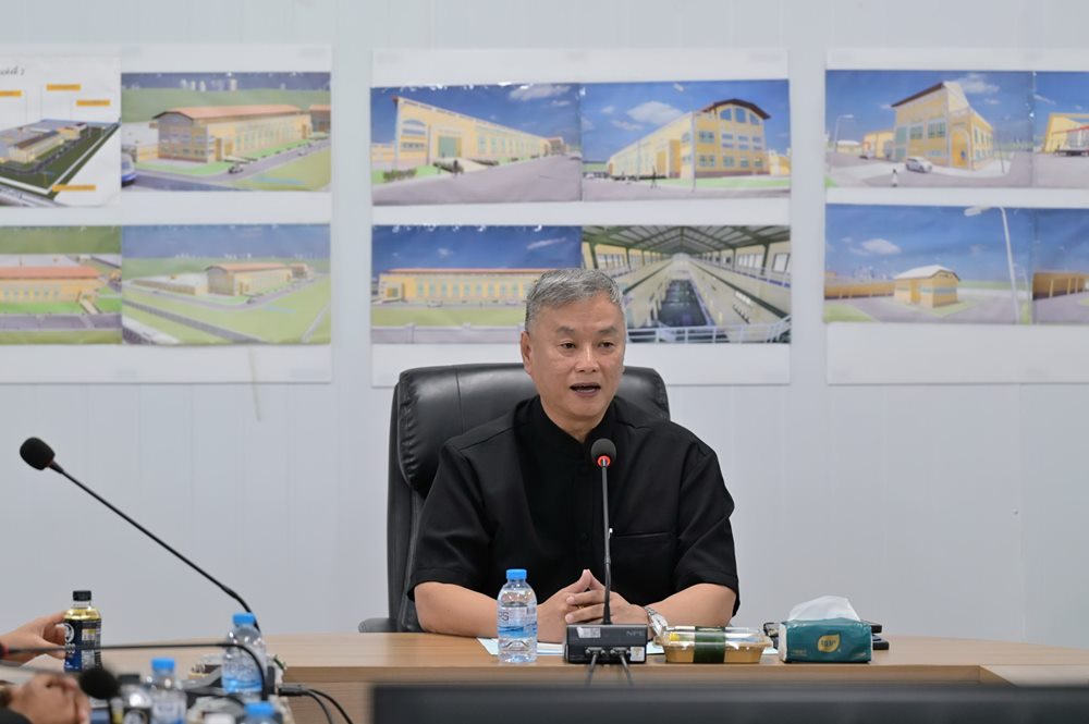 กปน.ติดตามความก้าวหน้า โครงการก่อสร้างสถานีสูบจ่ายน้ำแห่งใหม่ และการขยายถังเก็บน้ำใส ภายใต้มาตรฐาน WSPs