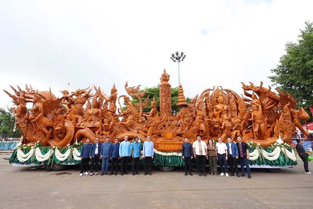 ธ.ก.ส.ร่วมขบวนประเพณีแห่เทียนพรรษา จังหวัดอุบลราชธานี 2569