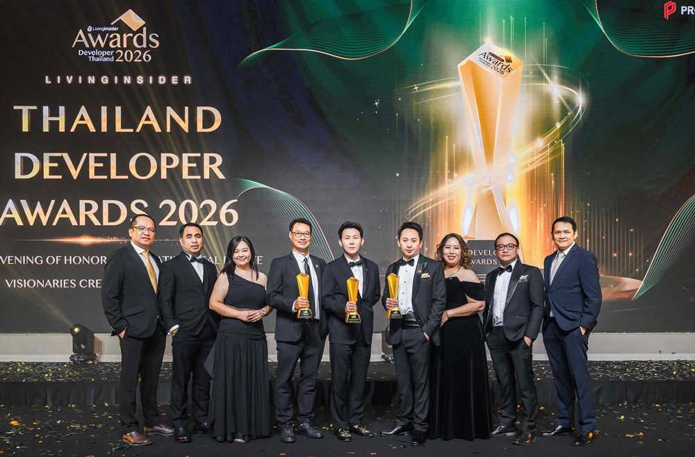 LPP ตอกย้ำความแข็งแกร่ง กวาด 3 รางวัลใหญ่ เวที LivingInsider Award 2026 ชูแบรนด์ “UP” สู่ผู้นำ Integrated Property Services Ecosystem อย่างเต็มรูปแบบ