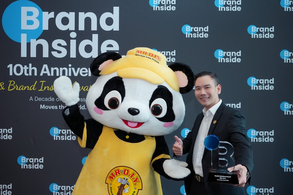 มิสเตอร์.ดี.ไอ.วาย.คว้ารางวัล ‘Family Solutions Award’ จากเวที ‘Brand Inside Awards 2026’ตอกย้ำแบรนด์อันดับ 1 ตอบโจทย์ครอบครัวไทยมากว่า 10 ปี