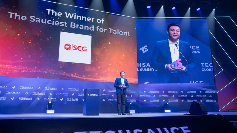 เอสซีจี คว้ารางวัลในงาน Techsauce 2026 ตอกย้ำองค์กรแห่งโอกาสที่คนรุ่นใหม่อยากร่วมงาน