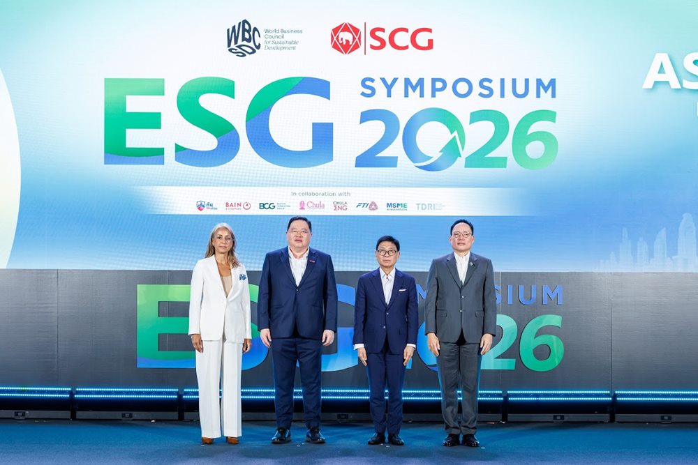ESG Symposium 2026 ชู “ASEAN in Action”ผนึกพลังผู้นำระดับโลก-อาเซียน เร่ง Inclusive Green Transition สู่ภูมิภาคที่แข่งขันได้และยั่งยืน