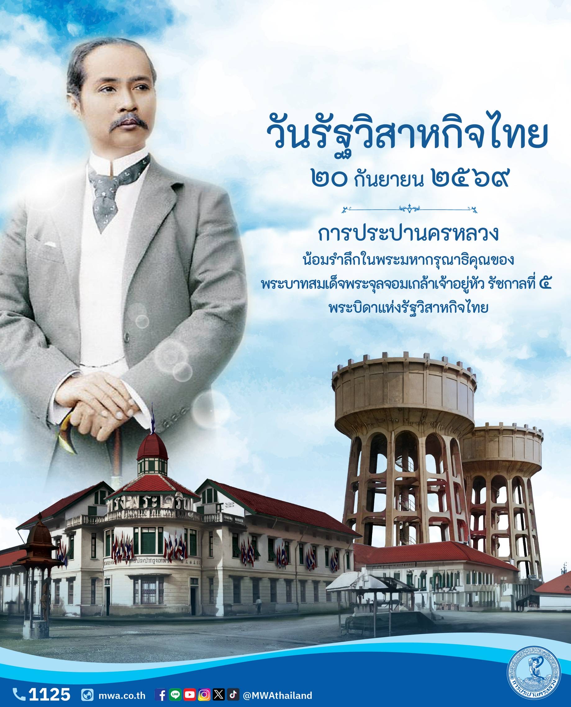 วันรัฐวิสาหกิจไทย ๒๐ กันยายน ๒๕๖๙