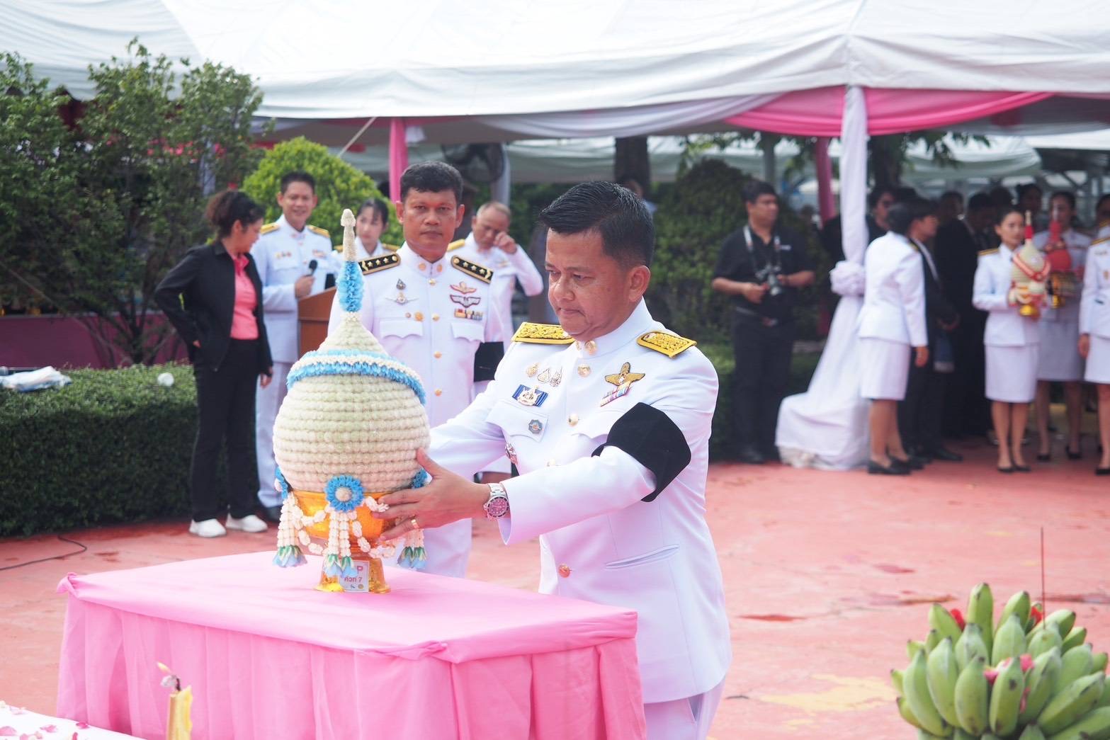 กปน.ร่วมพิธีวางพานพุ่มถวายสักการะพระบรมราชานุสาวรีย์ รัชกาลที่ 5 เนื่องในวันรัฐวิสาหกิจไทย ประจำปี 2569