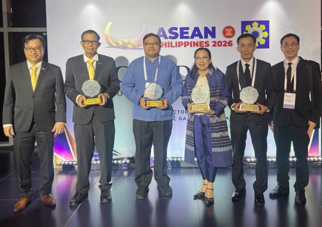 กฟผ. คว้า 5 รางวัล ASEAN Energy Awards 2026