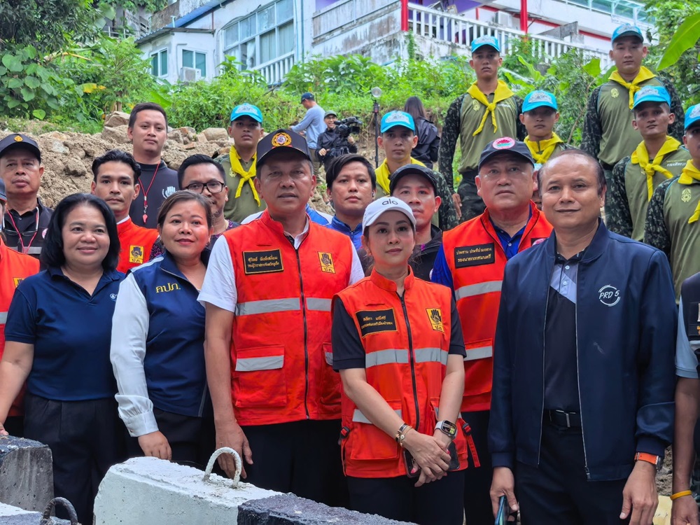 คปภ.ผนึกกำลังจังหวัดภูเก็ต ลงพื้นที่ป่าตองสำรวจความเสียหายอุทกภัย–ดินถล่ม เร่งประสานประกันภัยดูแลผู้ประสบภัยและจ่ายค่าสินไหม